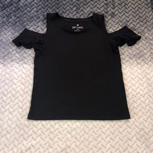 american eagle off the shoulder top